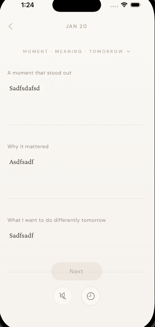 1Day App screenshot 2