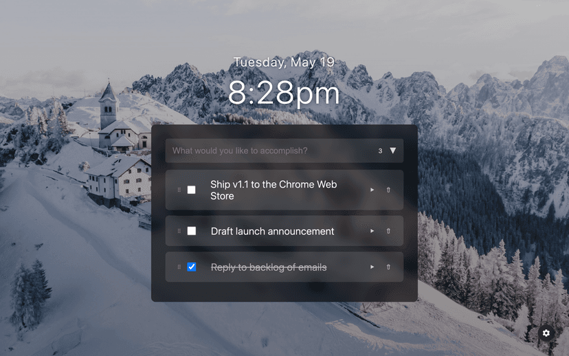 Accountability Chrome Extension screenshot 1